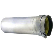 4" X 4' NOVA-VENT 440 STAINLESS STEEL VENT PIPE