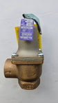 WATTS 1" 80 PSI 2,166,000 BTU SAFETY RELIEF VALVE