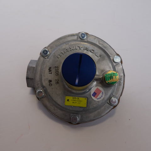 MAXITROL 1/2" GAS REGULATOR COMES WITH VENT LIMITER