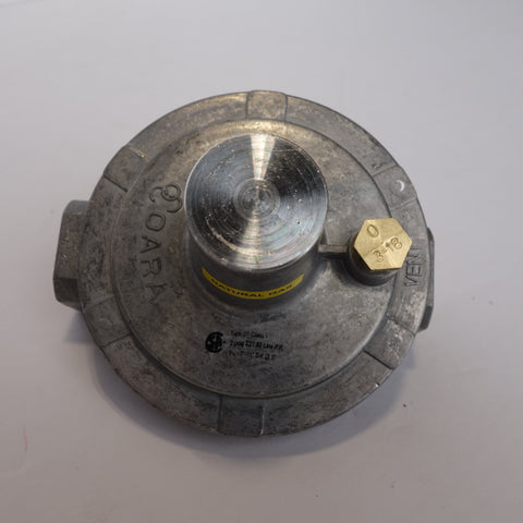 OARA 1/2" GAS REGULATOR 2PSI 7" W.C. COMES WITH VENT LIMITER