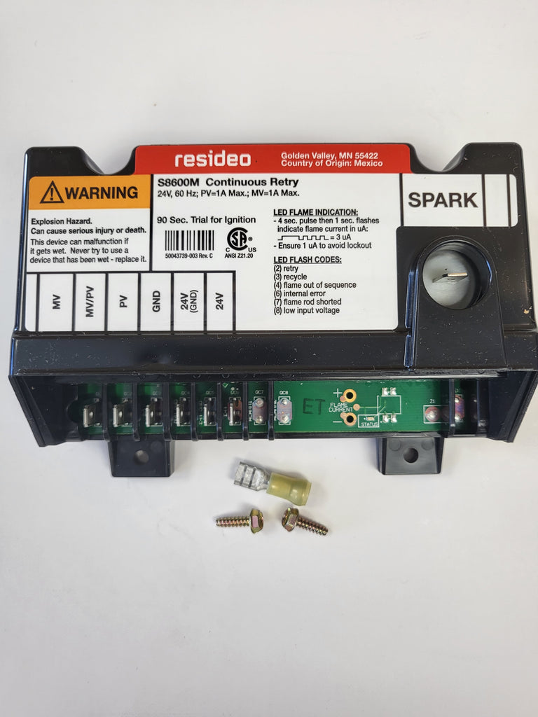 Fireplace Spark Module RAYPAK IGNITION CONTROL MODULE SPARK S8600M3001 – Pro North Heating Inc.