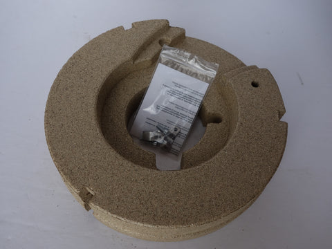 VIESSMANN COMBUSTION CHAMBER DOOR REFRACTORY SEE PARTS BREAKDOWN FOR MODELS AND SERIALS