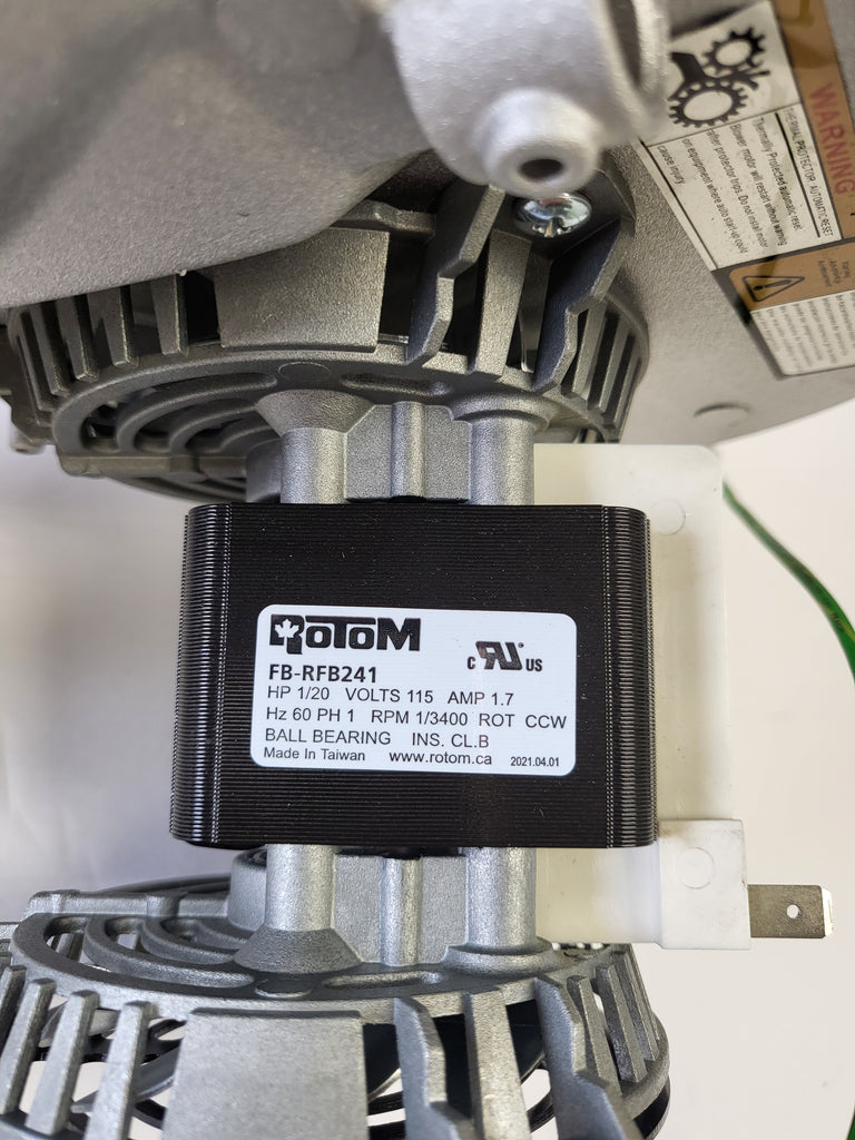 ROTOM CANADA 1/20HP 120V 3400RPM 1.71A INDUCER MOTOR ASSEMBLY – Pro ...