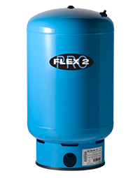 FLEXCON 26 GALLON VERTICAL WELL TANK STAINLESS STEEL 1" FPT CONNECTION
