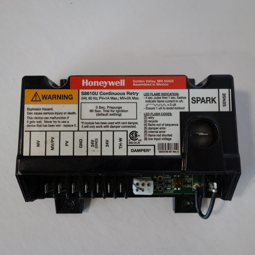 Universal Spark Module HONEYWELL UNIVERSAL IGNITION MODULE 100% SHUT OFF INTERMITTENT PILOT S ...