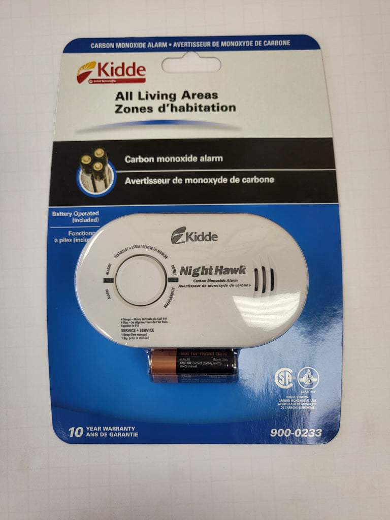 KIDDE BATTERY OPERATED CARBON MONOXIDE DETECTOR – Pro North Heating Inc.