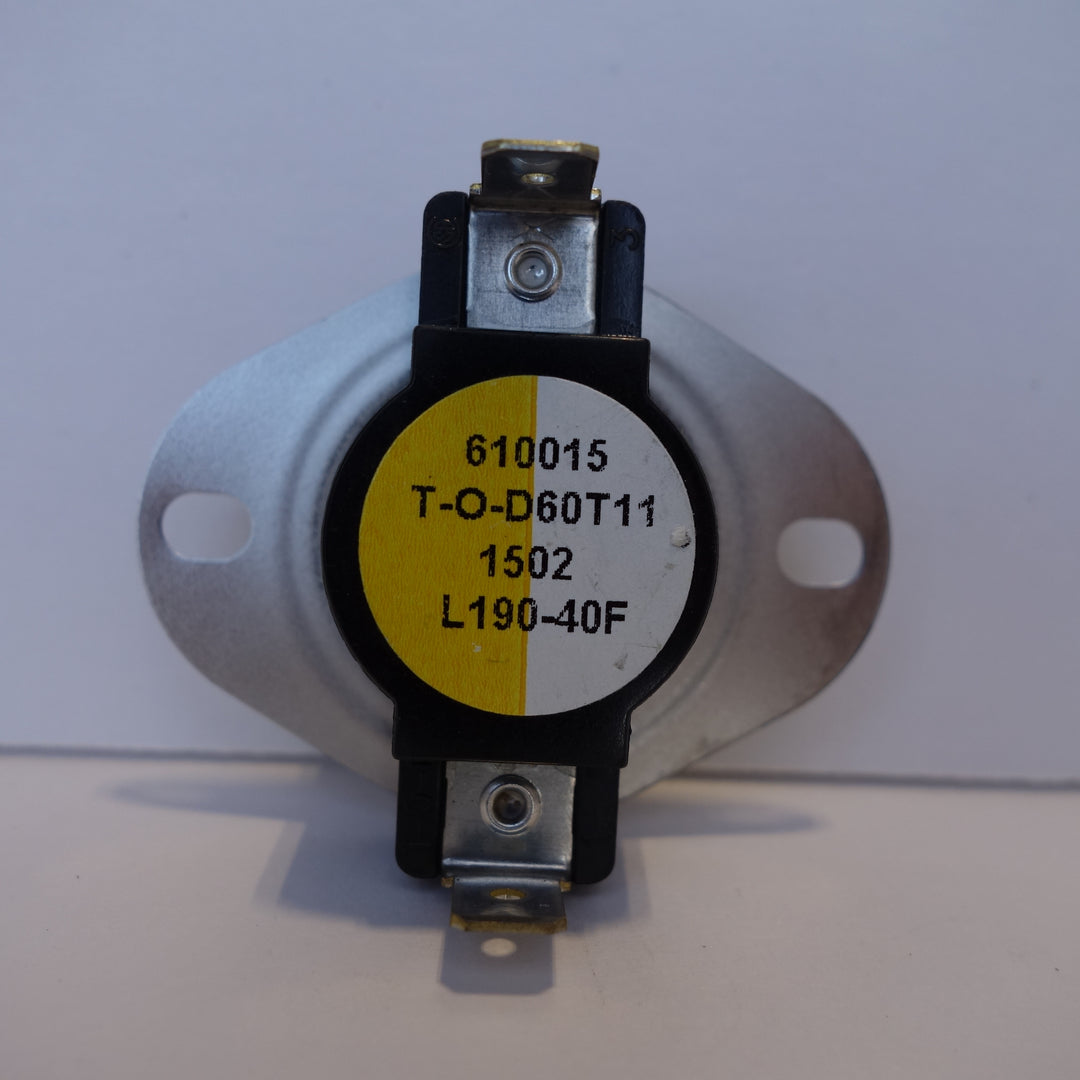 High Limit Switch ClimaTek Furnace Limit Switch L190-40F - 2 Pole Disc ...